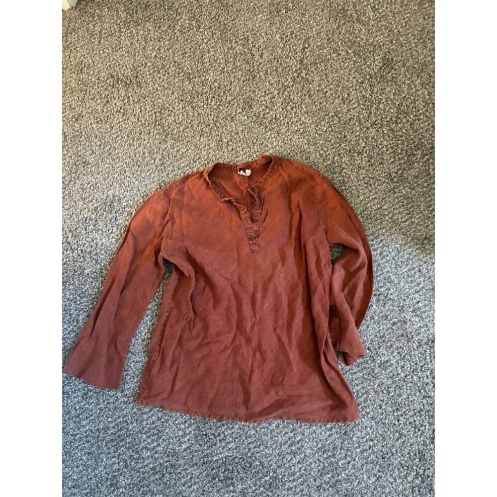 Patagonia Vintage Women's Orange Brown Top XS